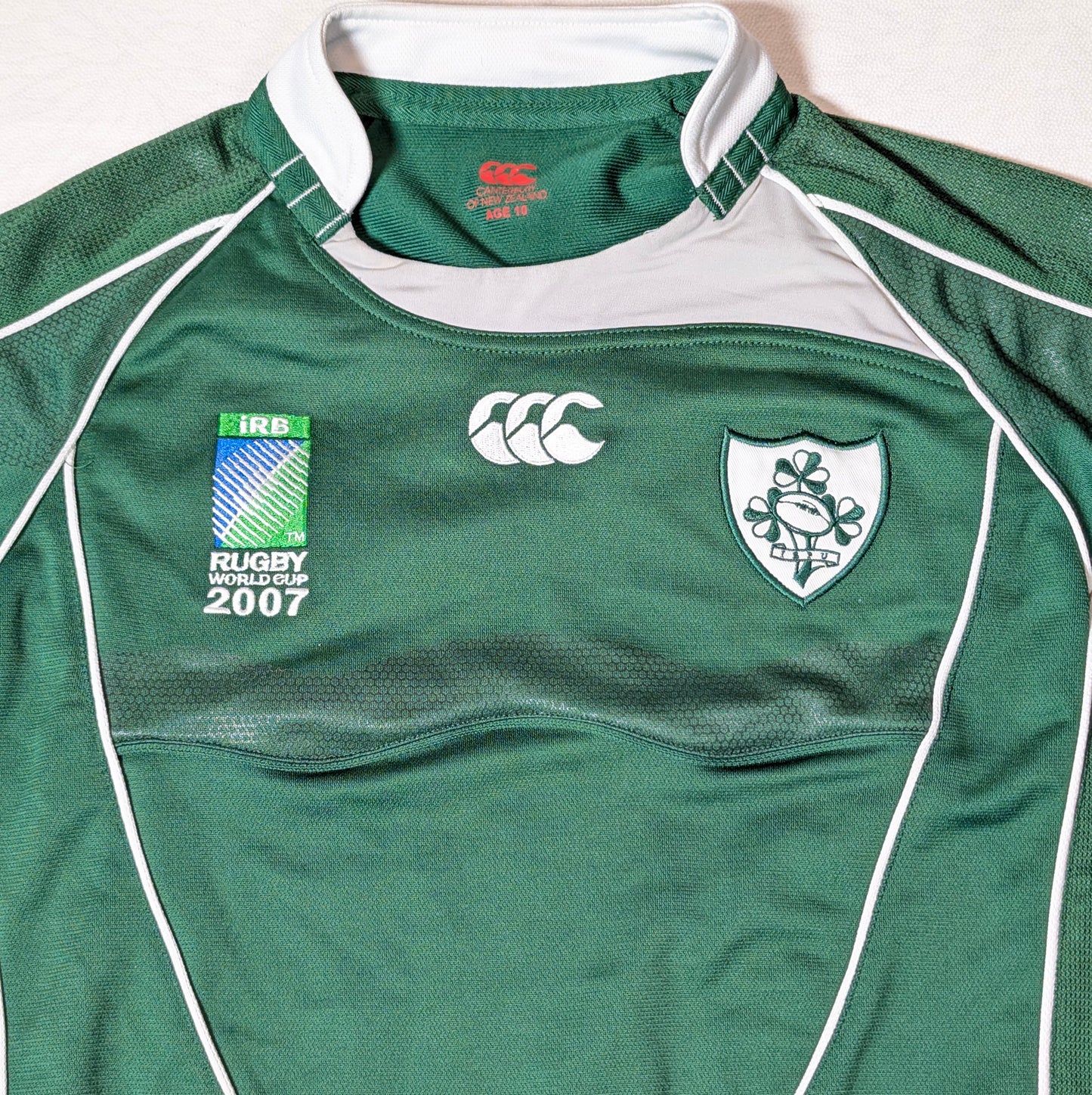 Ireland Canterbury Rugby Jersey 2007 (10 Years) [Very Good]