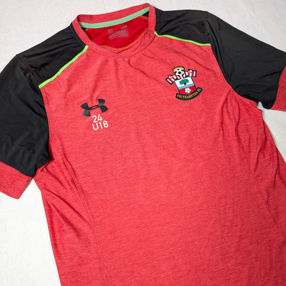 Southampton Player Issue Under Armour Football Jersey 2015 U18 #24 (L) [Good]