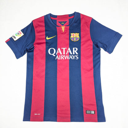 Barcelona NIke Football Jersey 2014 Neymar JR #11 (12-13 Years) [Very Good]