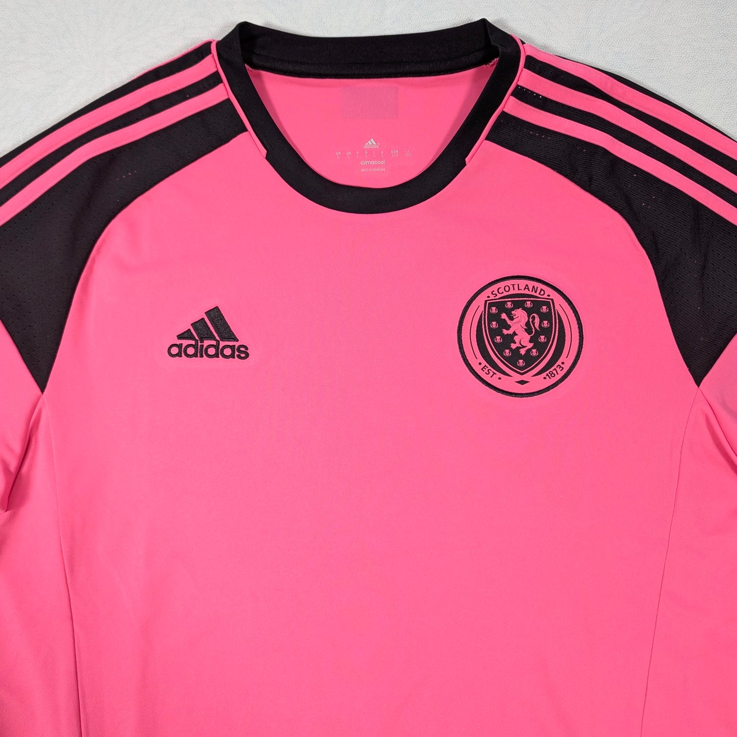 Scotland adidas Football Jersey 2016 (L) [Very Good]