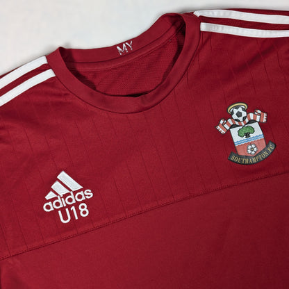 Southampton Team Issue adidas Football Jersey 2015 U18 (L) [Fair]