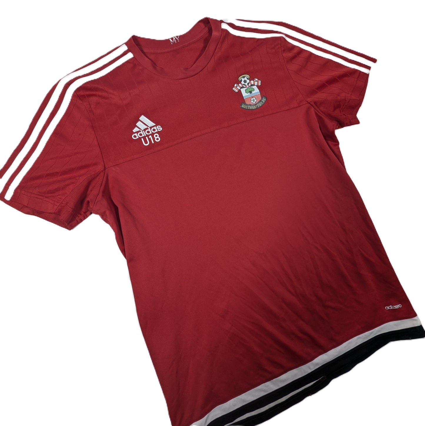 Southampton Team Issue adidas Football Jersey 2015 U18 (L) [Fair]