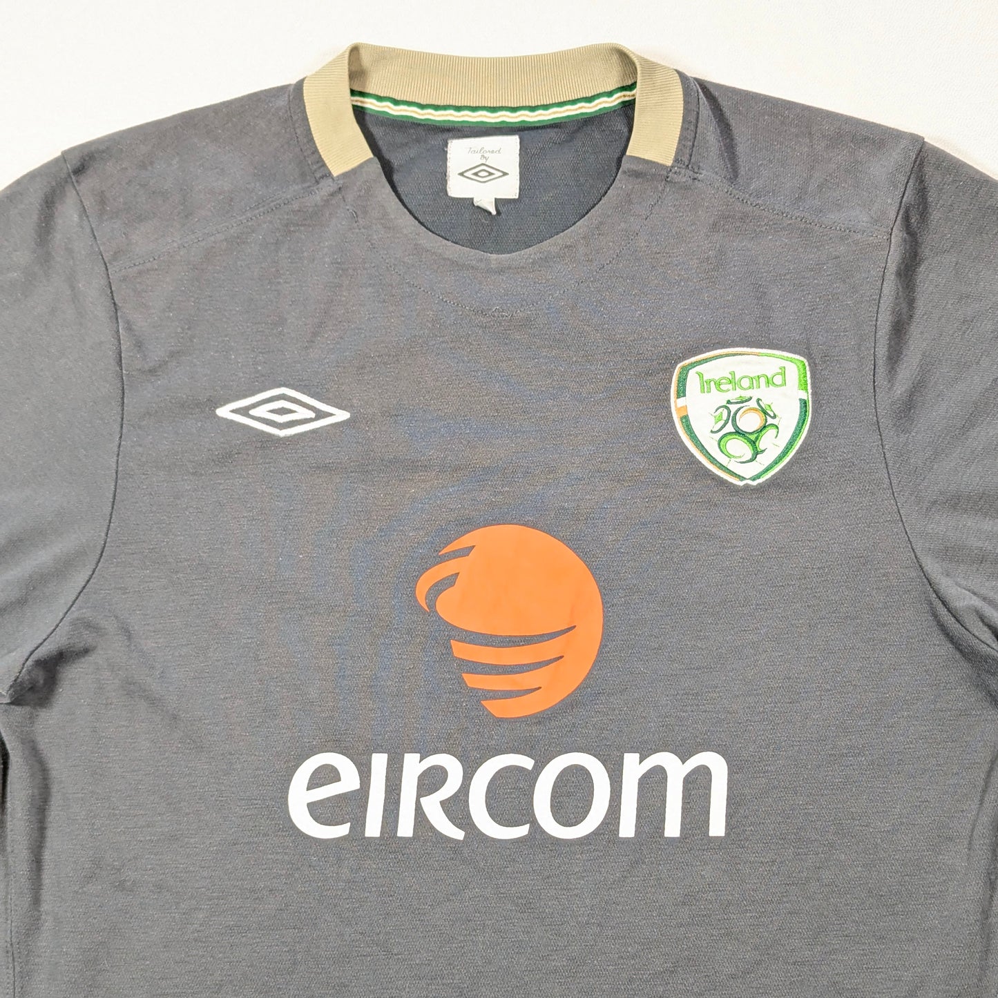 Republic of Ireland Player Issue Eircom Football Jersey 2009 (L) [Good]