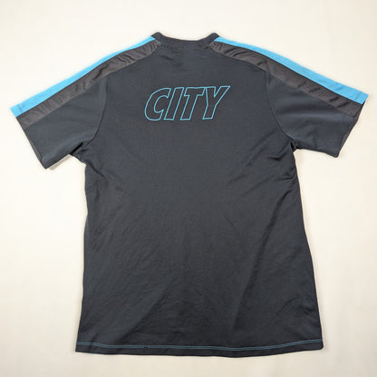 Manchester City Player Issue NIke Football Jersey 2015 U18 (XL) [Good]