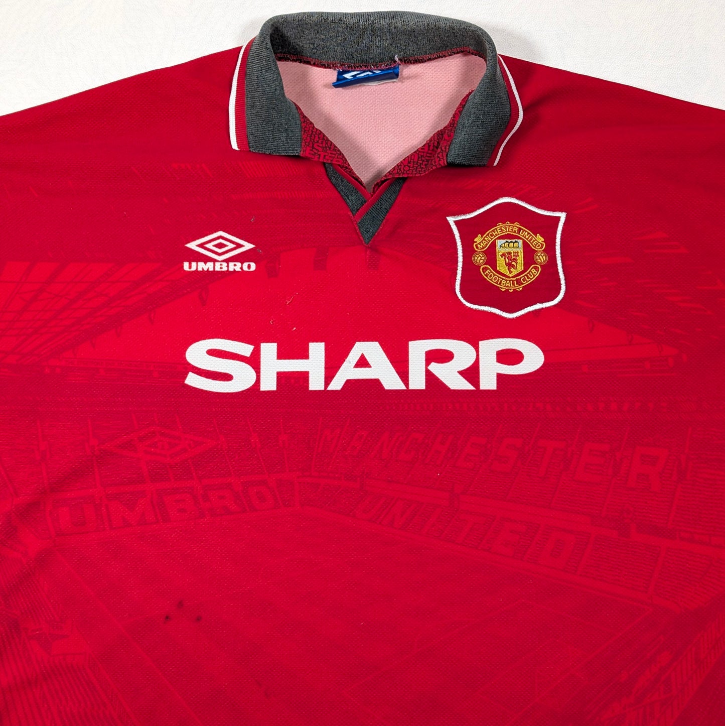 Manchester United Umbro Football Jersey 1994 (L) [Fair]