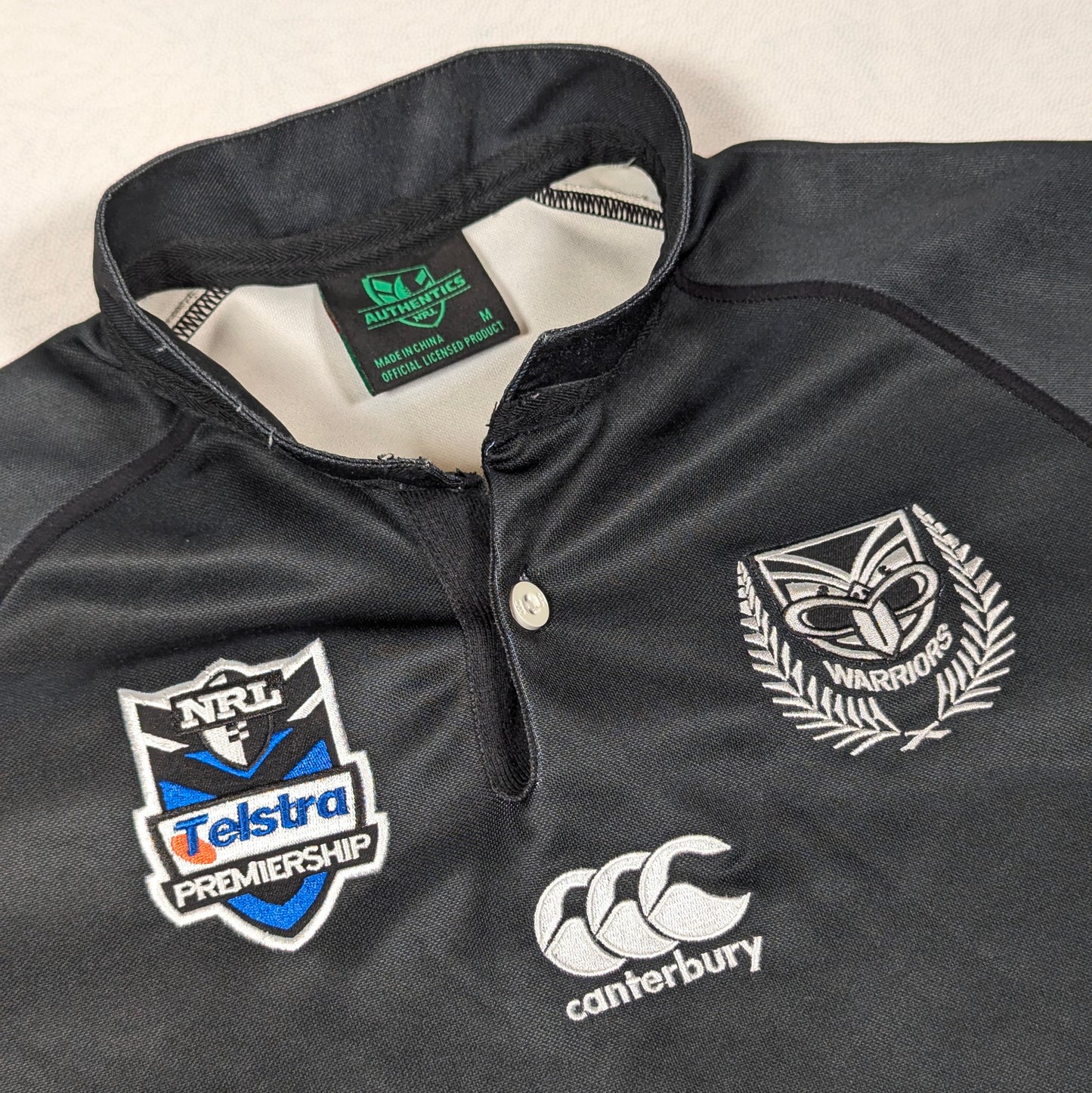 New Zealand Warriors Canterbury Rugby League Jersey 2011 (M) [Excellent]