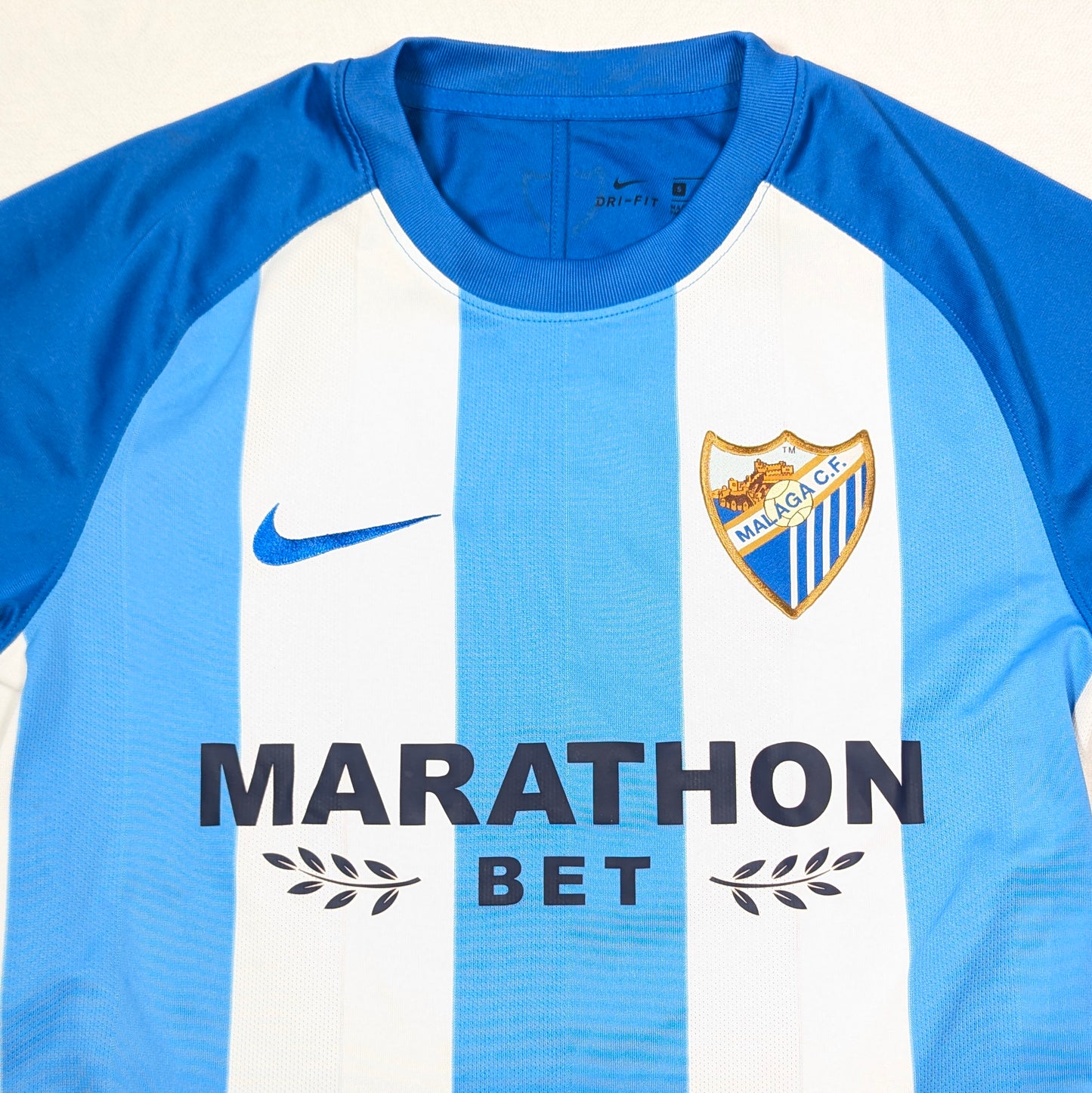 Malaga NIke Football Jersey 2017 (S) [Excellent]
