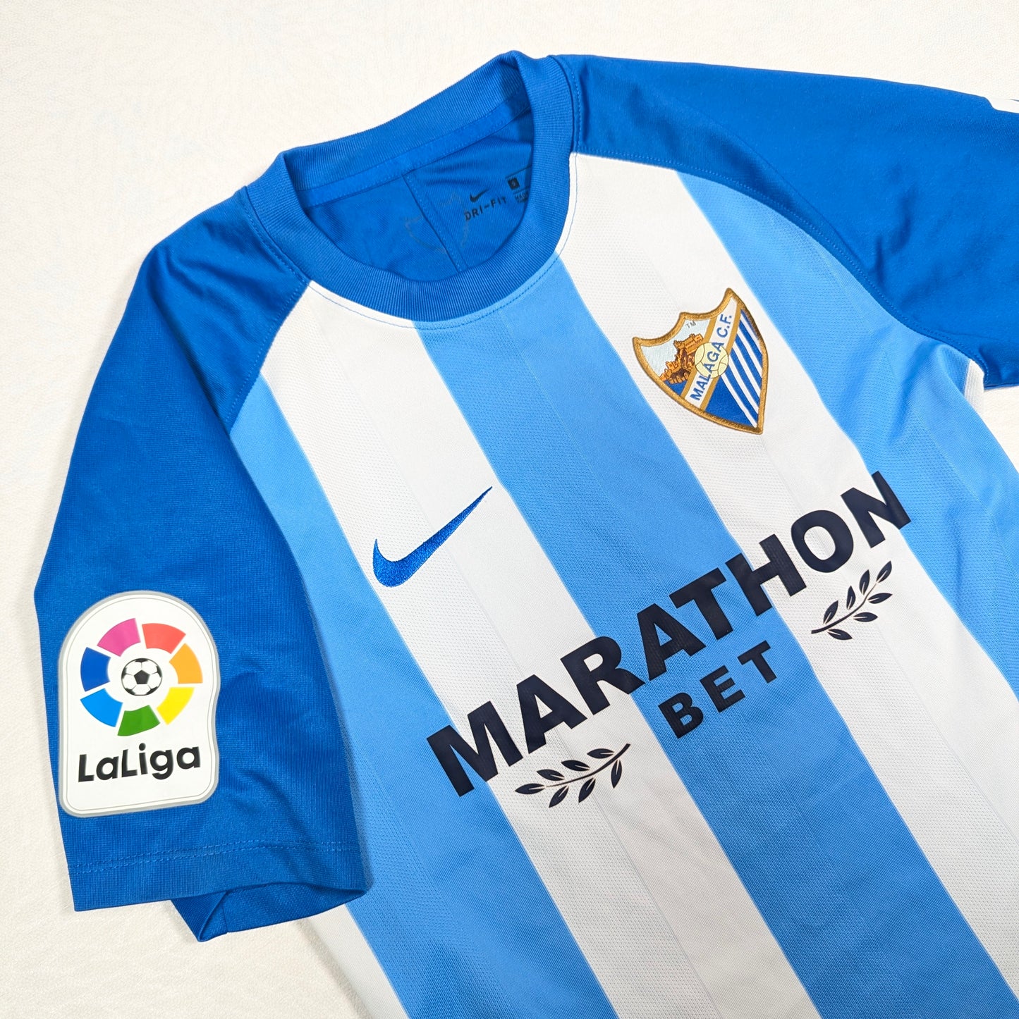Malaga NIke Football Jersey 2017 (S) [Excellent]