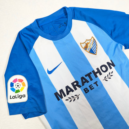 Malaga NIke Football Jersey 2017 (S) [Excellent]