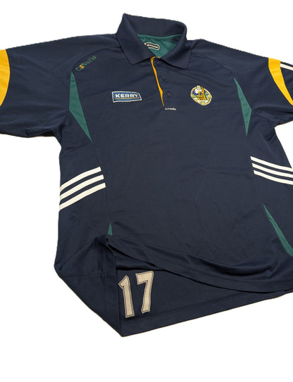 Kerry Player Issue O'Neills GAA Polo Shirt 2011 #17 (2XL) [Very Good]