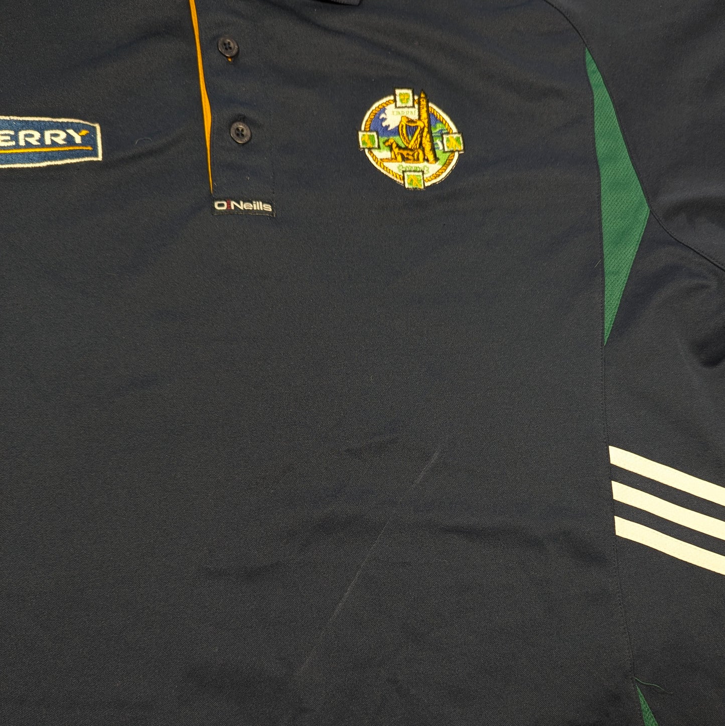 Kerry Player Issue O'Neills GAA Polo Shirt 2011 #17 (2XL) [Very Good]