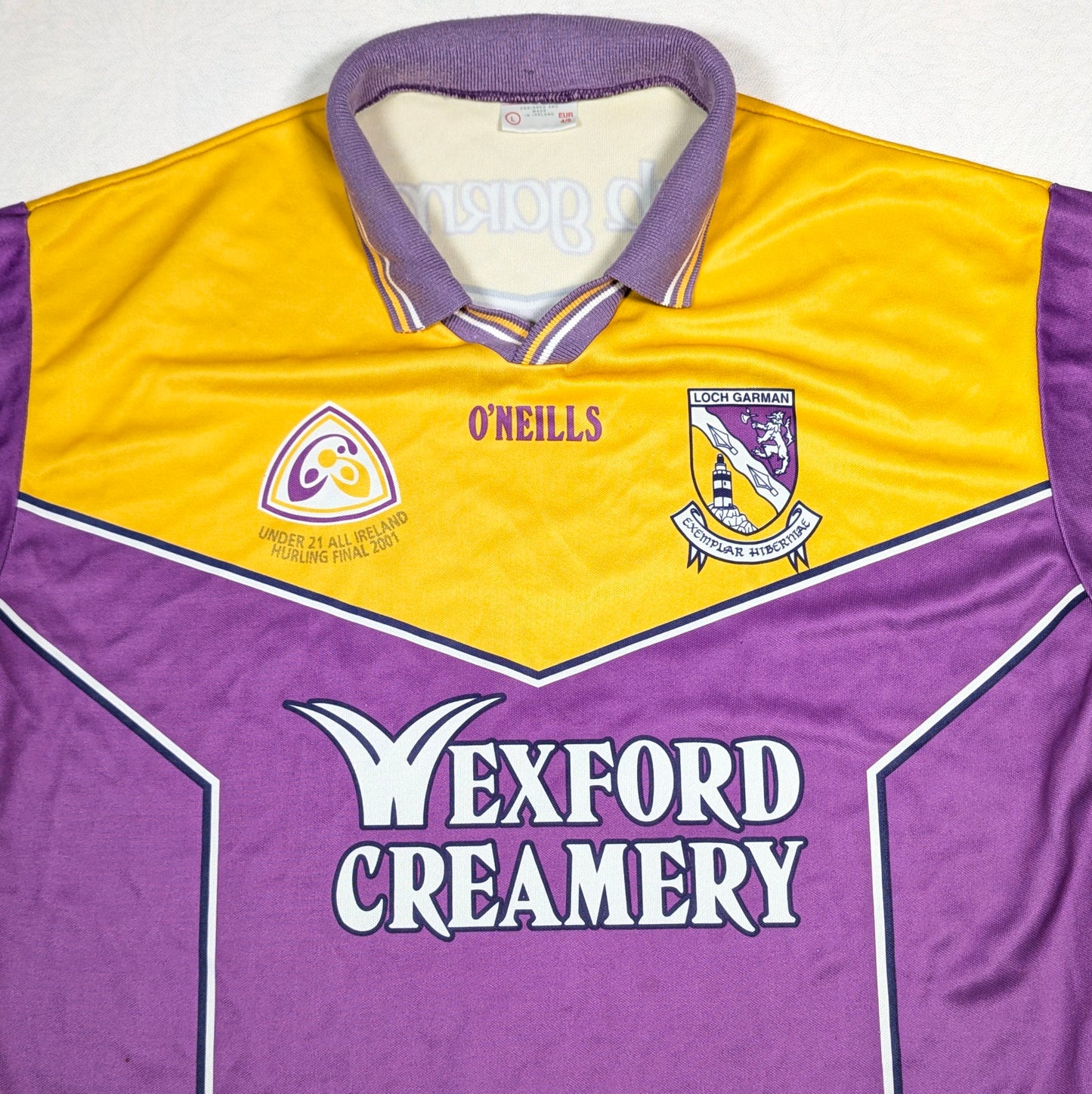 Wexford Player Issue O'Neills GAA Jersey 2001 U21 All Ireland Hurling Final #9 (L) [Good]