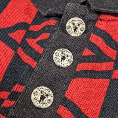 Manchester United Umbro Football Polo Shirt 1996 (L) [Good]