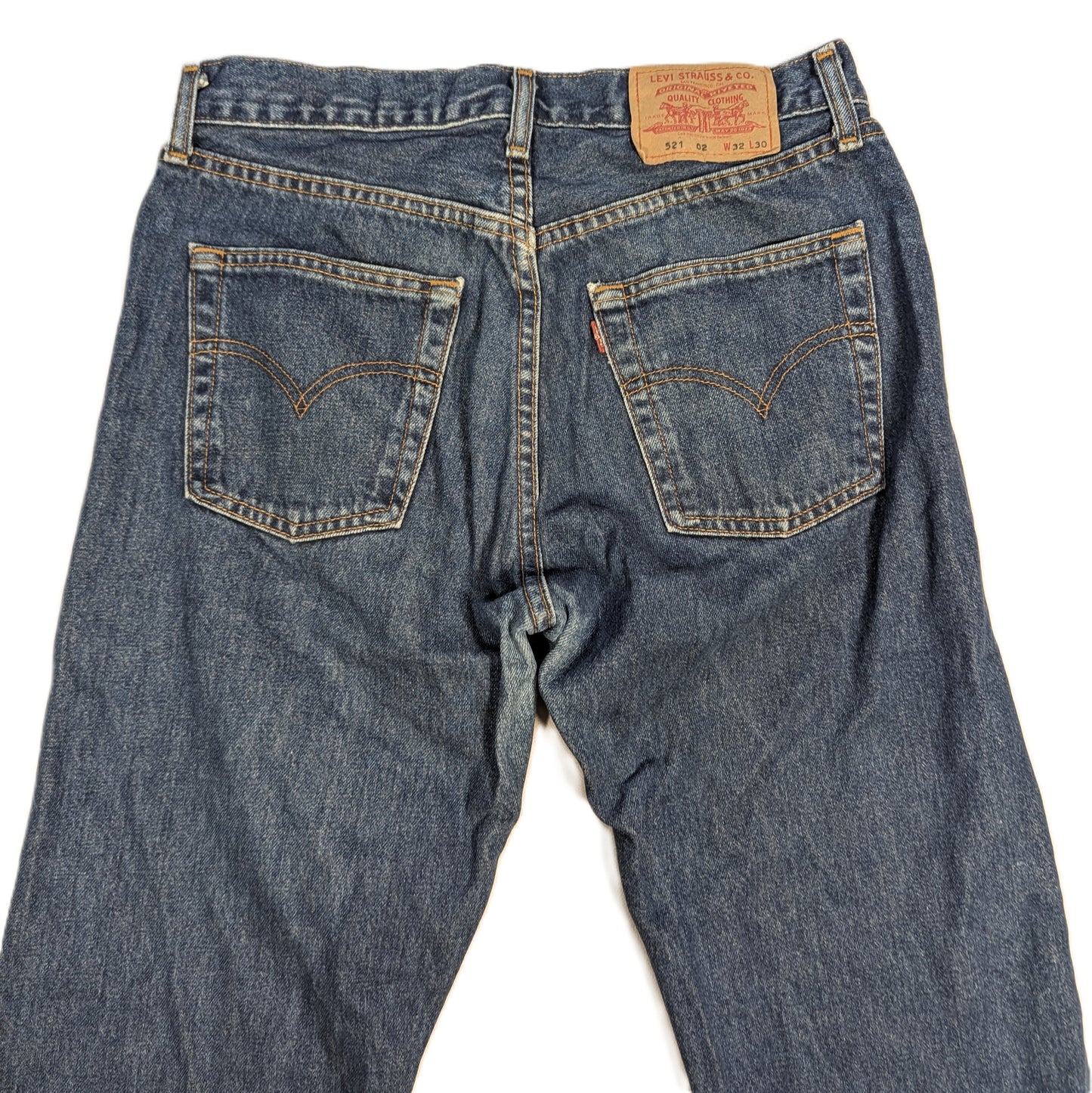 Levis Blue 521 Jeans (W32 L30) [Very Good]