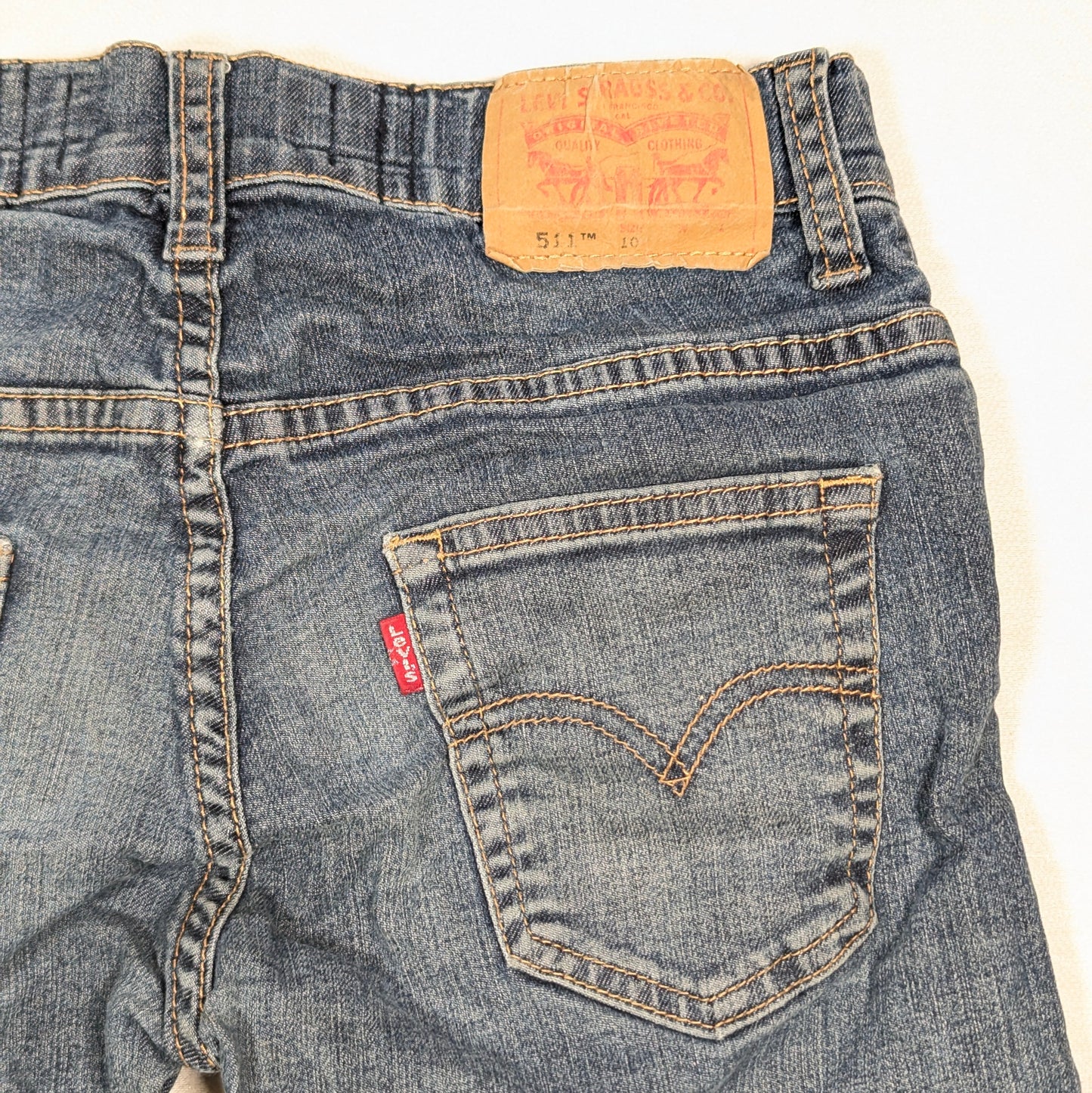 Blue 511 Levis Streetwear Shorts (Size 10) [Very Good]