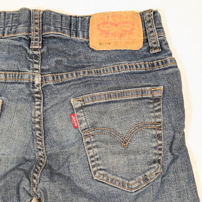 Blue 511 Levis Streetwear Shorts (Size 10) [Very Good]