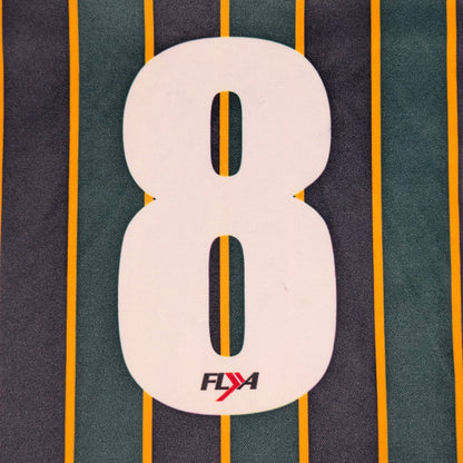 South Africa Player Issue FlyA Rugby Jersey 2020s #8 (L) [Good]