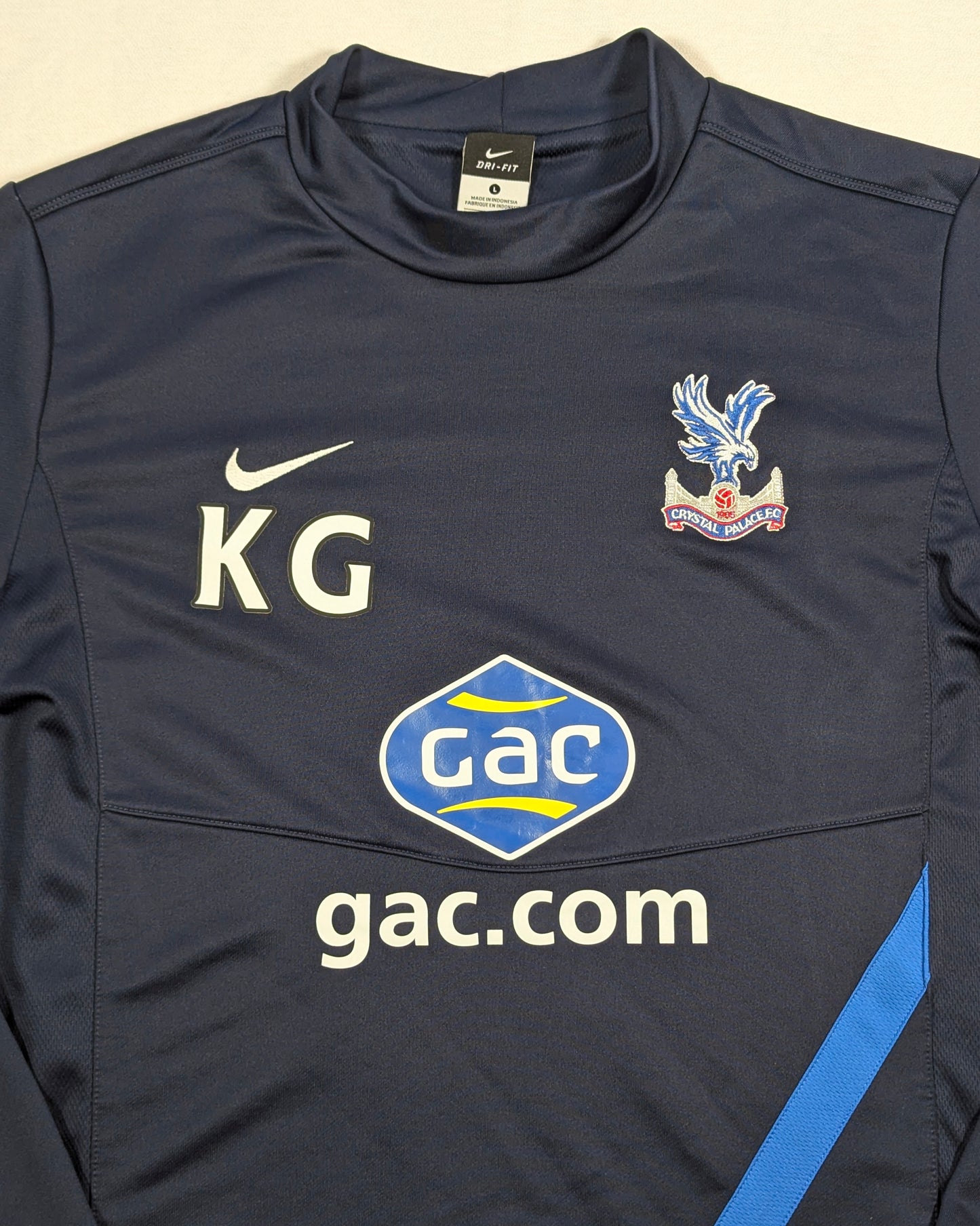 Crystal Palace Team Issue Nike Football Sweatshirt 2011 (L) [Very Good]