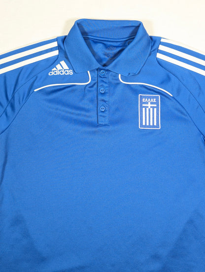 Greece adidas Football Polo Shirt 2008 (S) [Fair]