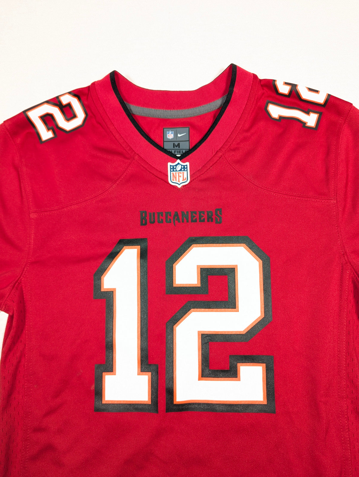 Tampa Bay Buccaneers Nike American Football Jersey 2022 Brady #12 (10-12 Years) [Very Good]