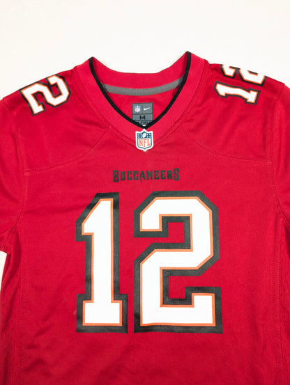 Tampa Bay Buccaneers Nike American Football Jersey 2022 Brady #12 (10-12 Years) [Very Good]