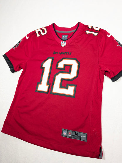 Tampa Bay Buccaneers Nike American Football Jersey 2022 Brady #12 (10-12 Years) [Very Good]