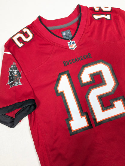 Tampa Bay Buccaneers Nike American Football Jersey 2022 Brady #12 (10-12 Years) [Very Good]