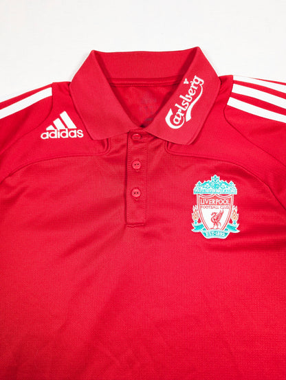 Liverpool adidas Football Polo Shirt 2008 (M) [Very Good]