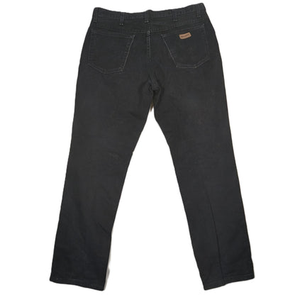 Wrangler Black Texas Jeans (W36 L32) [Very Good]