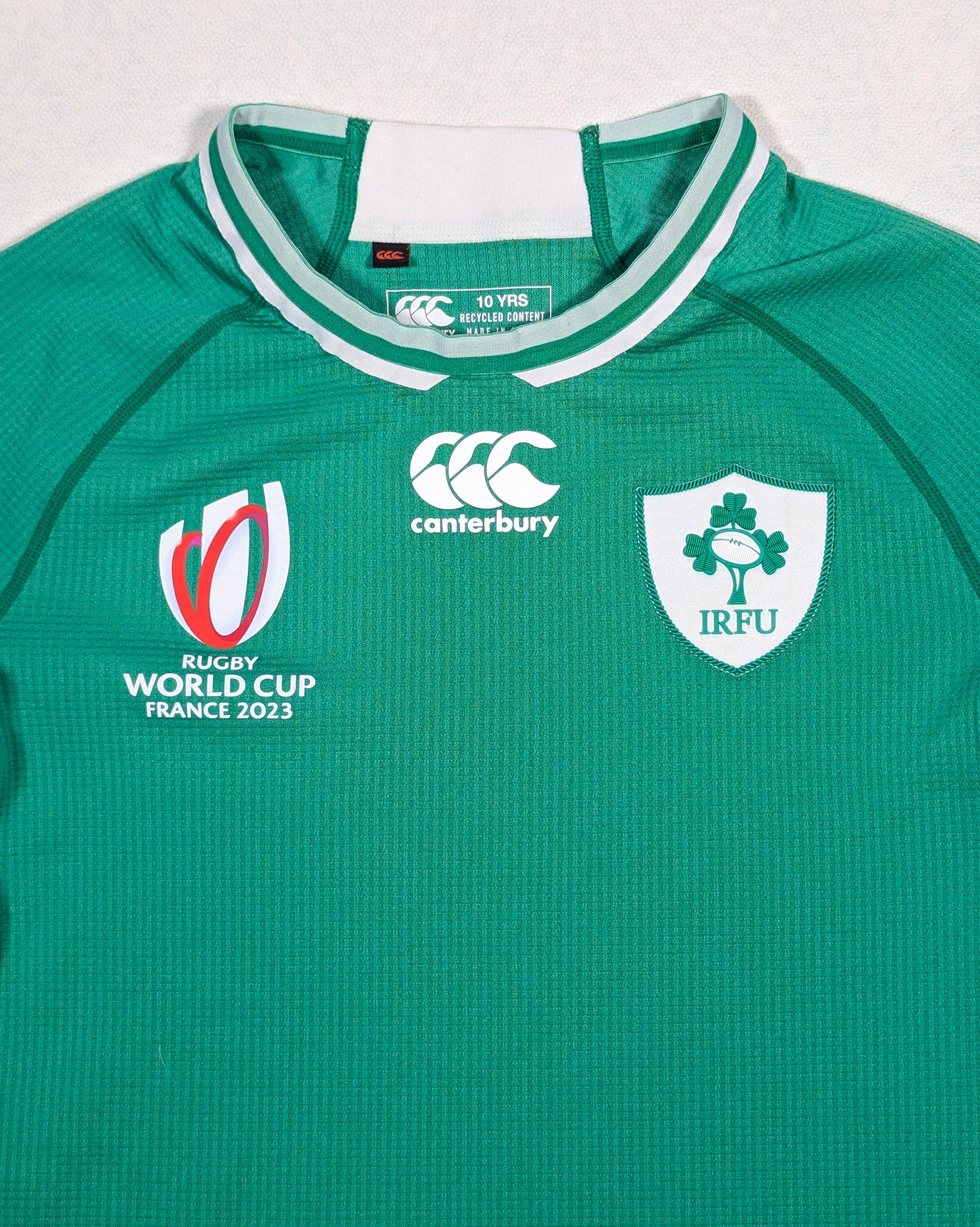 Ireland Canterbury Rugby Jersey 2023 (10 Years) [Good]