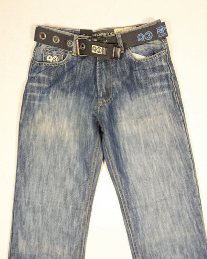Ripstop Blue Jeans (W28) [Very Good]