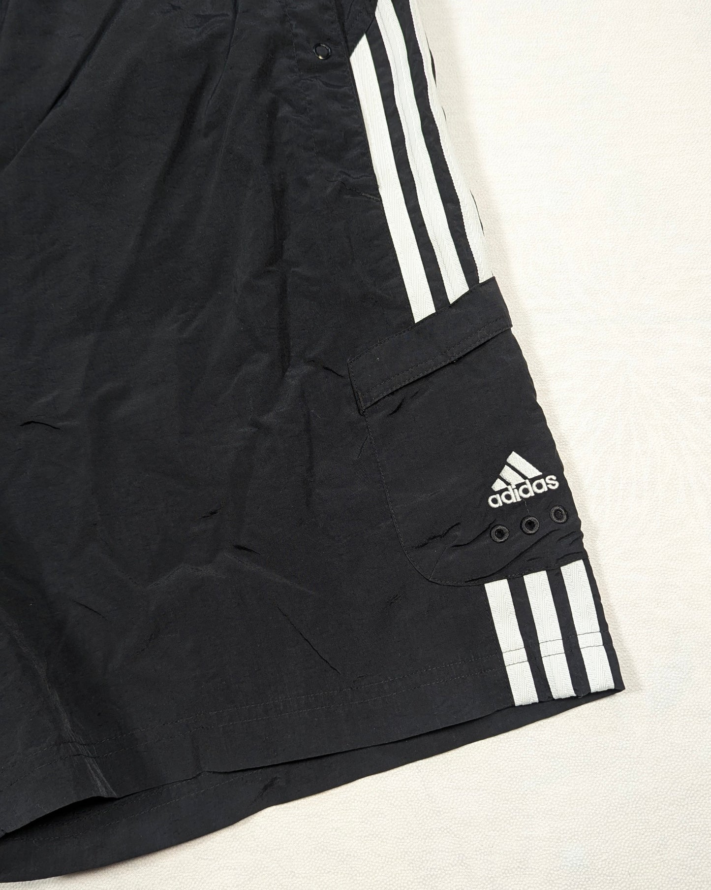 Black adidas Streetwear Shorts (L) [Very Good]