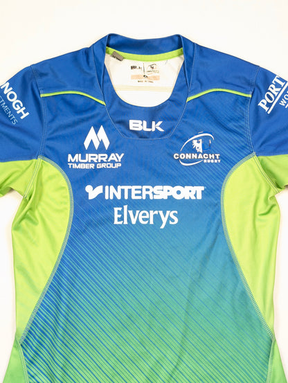 Connacht BLK Rugby Jersey 2017 (Size 10) [Excellent]