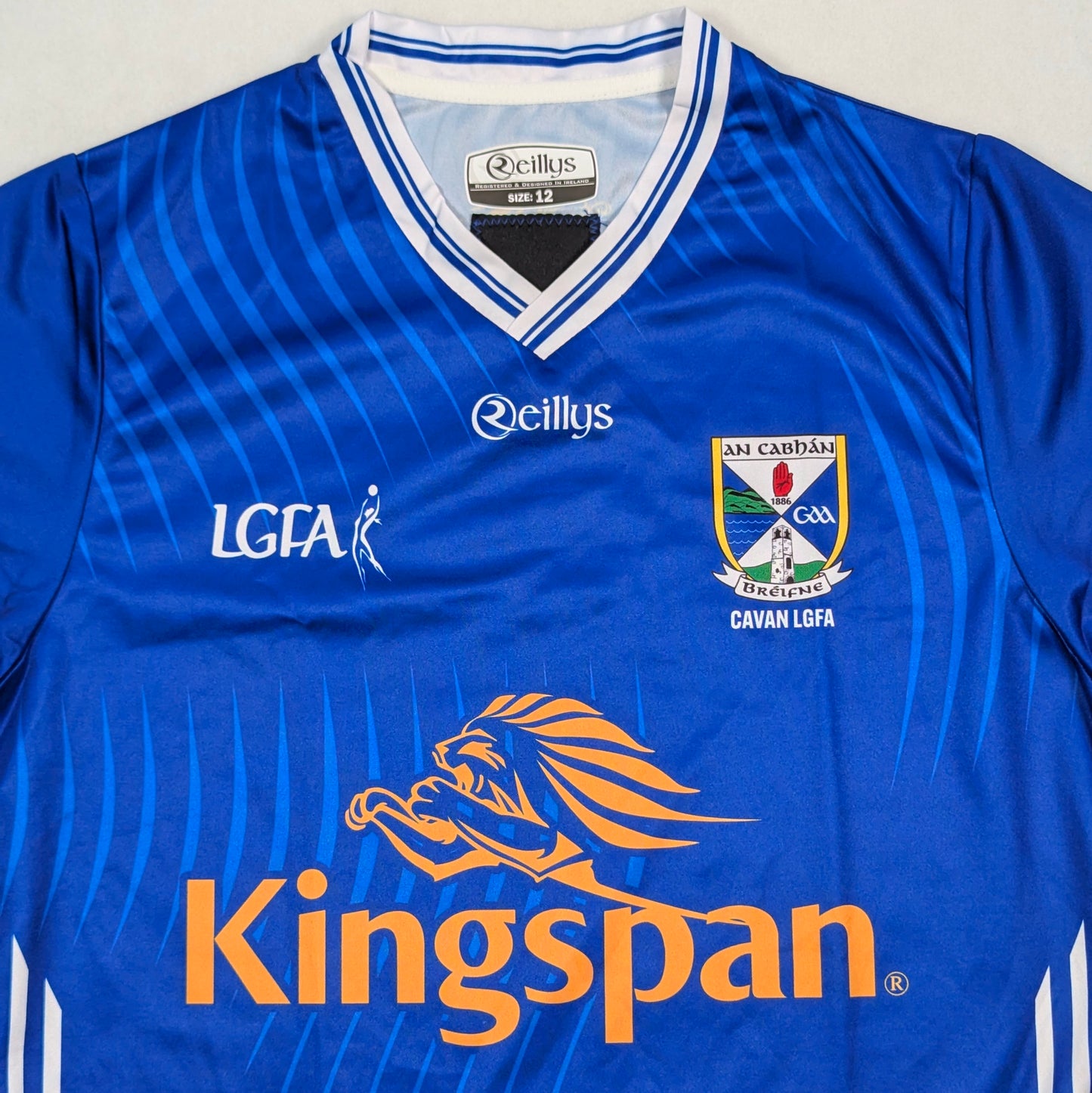 Cavan Player Issue Reillys GAA Jersey 2025 (Size 12) [Excellent]