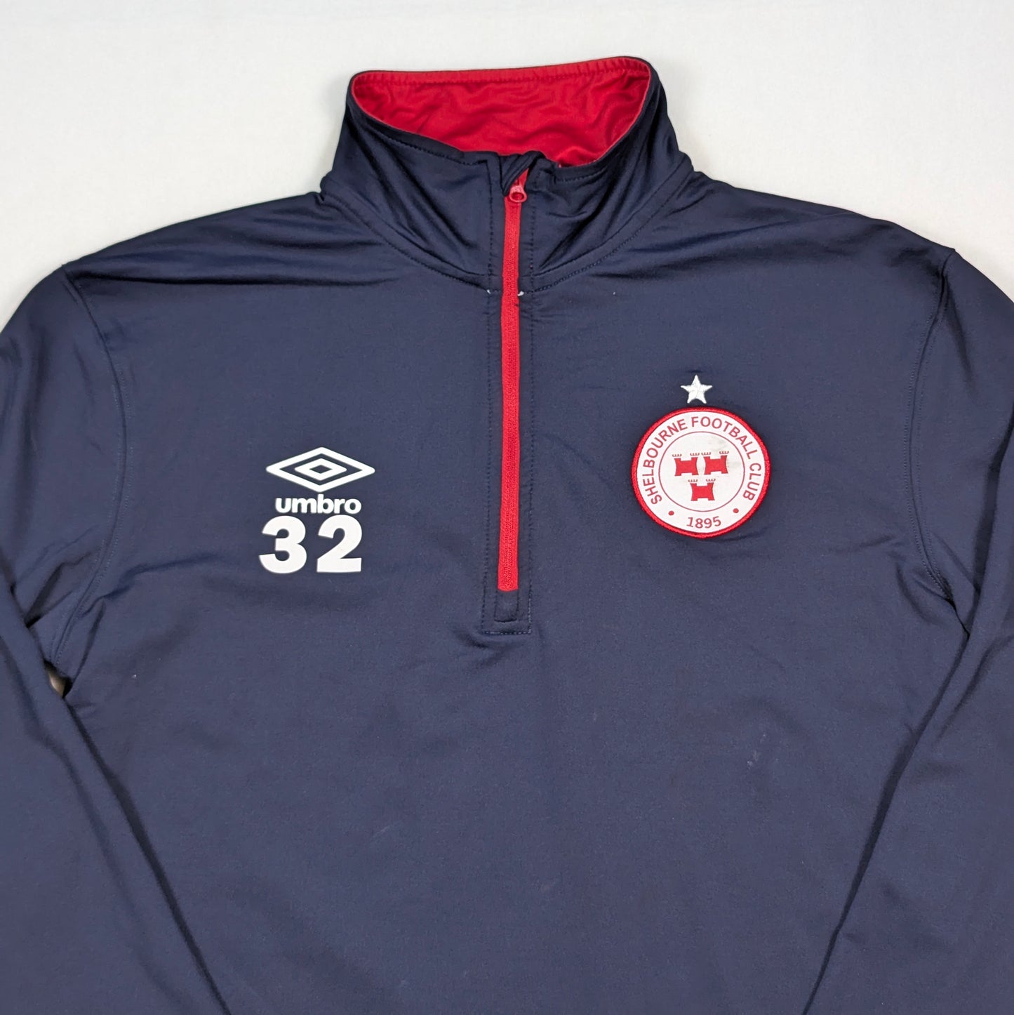 Shelbourne Player Issue Umbro Football Sweatshirt 2022 #32 (S) [Very Good]