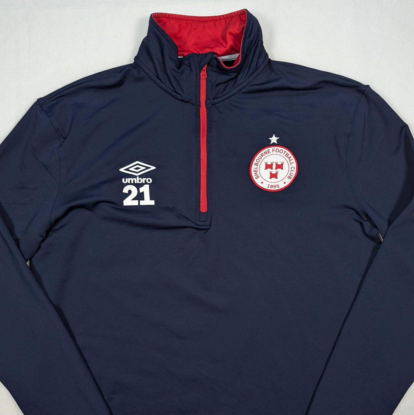 Shelbourne Player Issue Umbro Football Sweatshirt 2022 #21 (M) [Good]