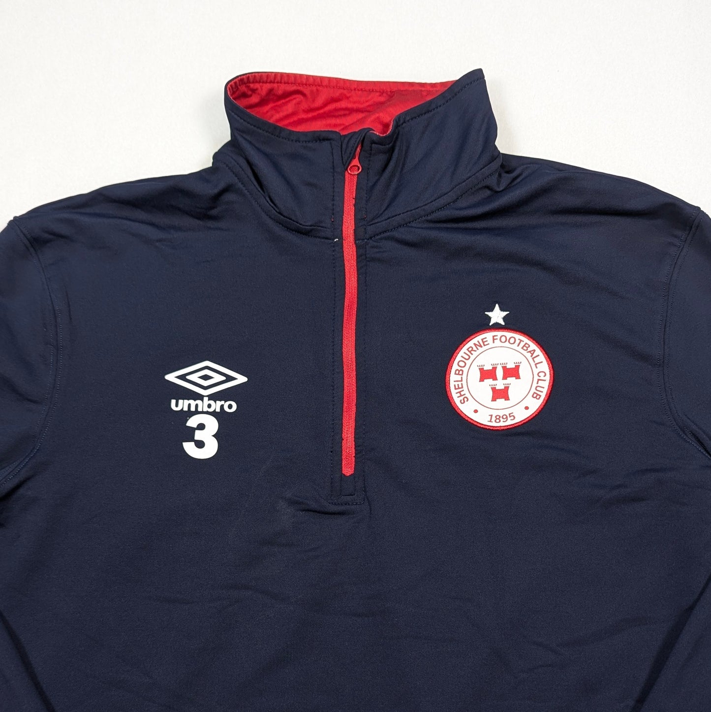 Shelbourne Player Issue Umbro Football Sweatshirt 2020 #3 (S) [Very Good]