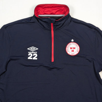 Shelbourne Player Issue Umbro Football Sweatshirt 2020 #22 (M) [Very Good]
