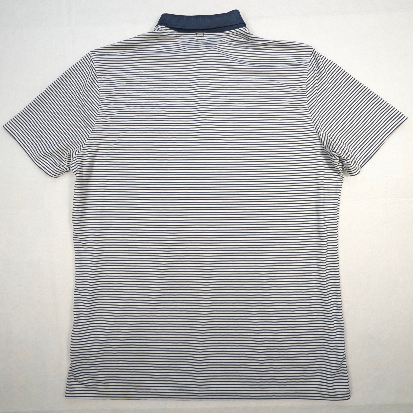 Pinstripe Nike Golf Polo Shirt 2020s (L) [Very Good]