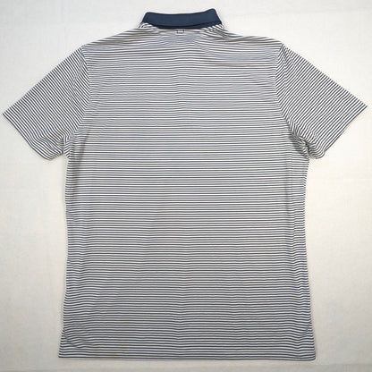 Pinstripe Nike Golf Polo Shirt 2020s (L) [Very Good]