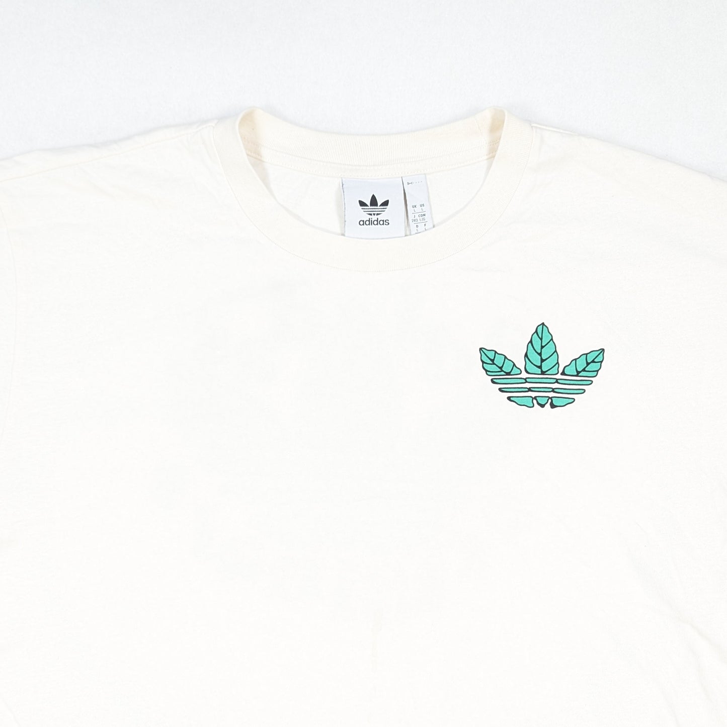 Adidas Originals Leaf Trefoil Streetwear T-Shirt (L) [Fair]