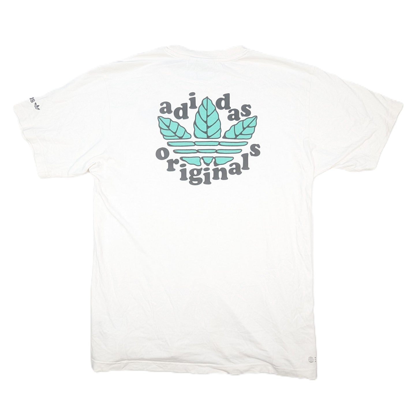 Adidas Originals Leaf Trefoil Streetwear T-Shirt (L) [Fair]