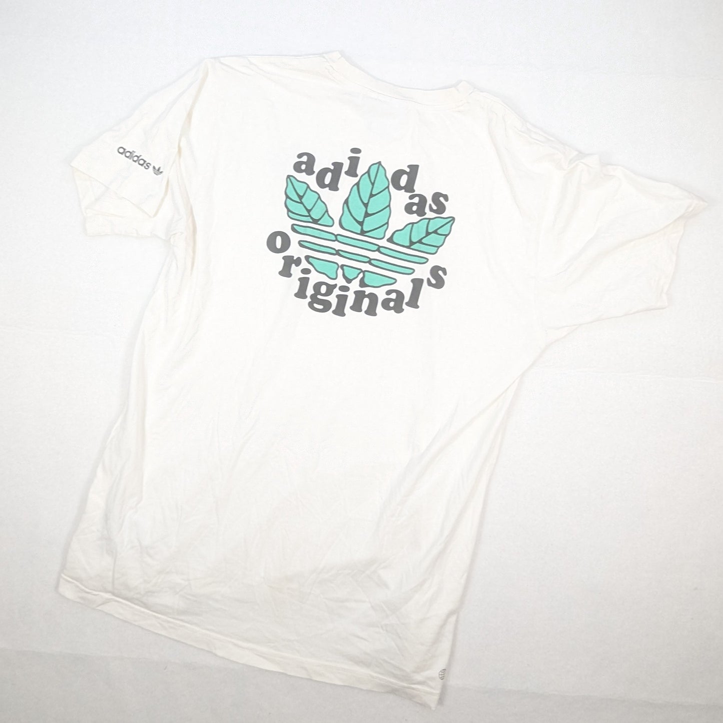 Adidas Originals Leaf Trefoil Streetwear T-Shirt (L) [Fair]