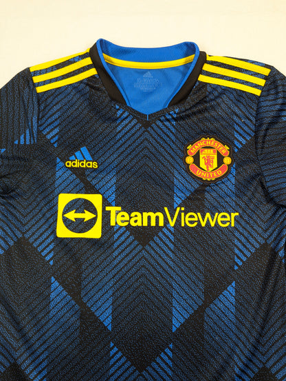 Manchester United adidas Football Jersey 2021 (15-16 Years) [Very Good]