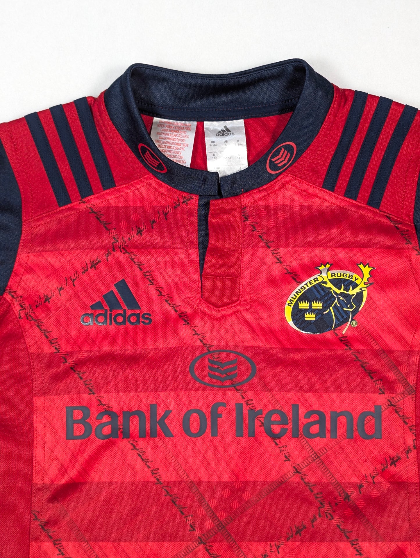 Munster adidas Rugby Jersey 2016 (9-10 Years) [Good]