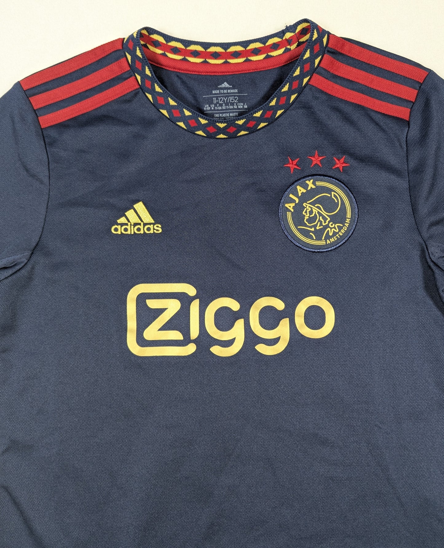 Ajax adidas Football Jersey 2022 (11-12 Years) [Excellent]