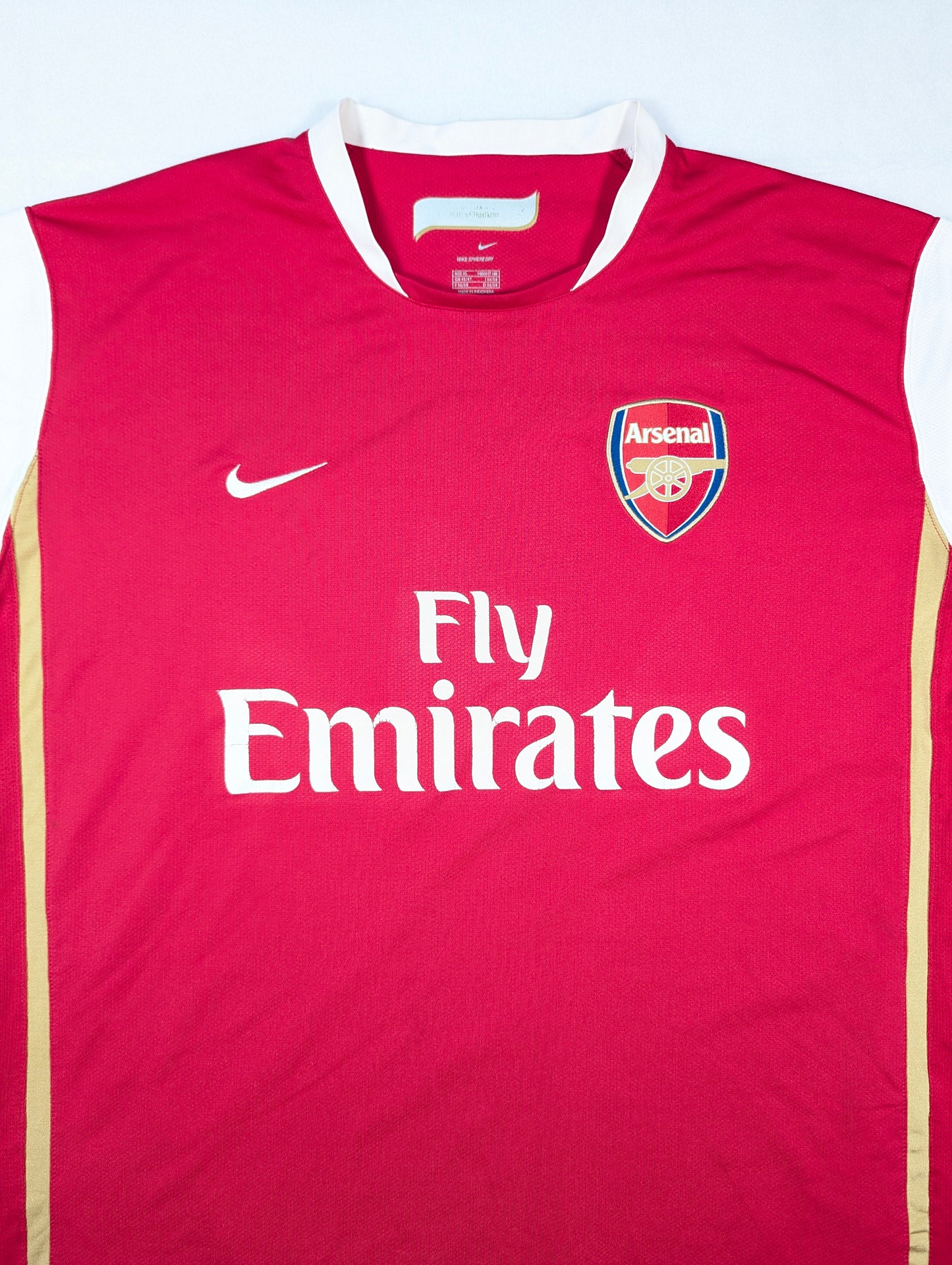 Arsenal Nike Football Jersey 2006 (XL) [Fair]
