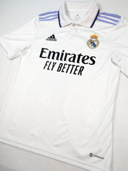 Real Madrid adidas Football Jersey 2022 (13-14 Years) [Good]