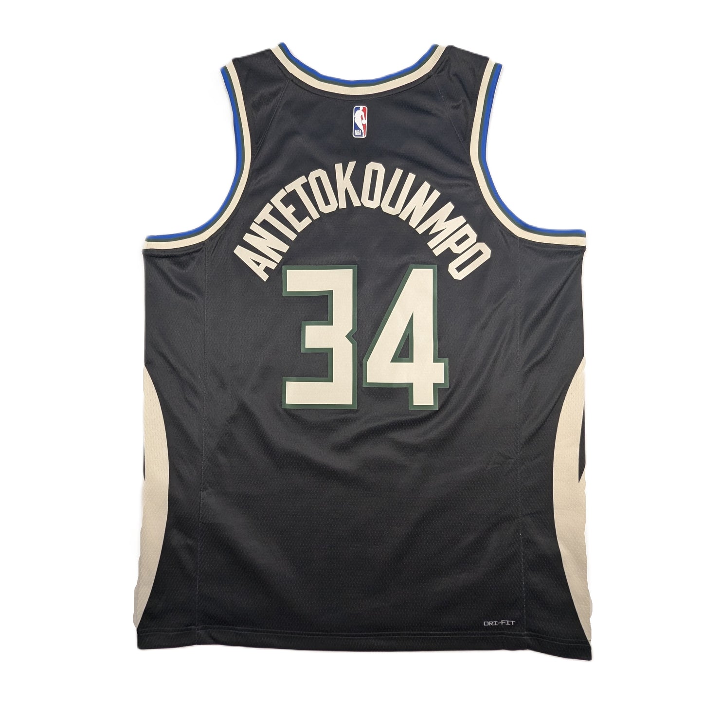 Milwaukee Bucks Nike Basketball Jersey 2022 Antetokounmpo #34 (XL) [Excellent]