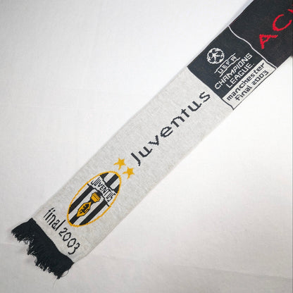 AC Milan - Juventus UEFA Football Scarf 2003 Champions League Final [New]